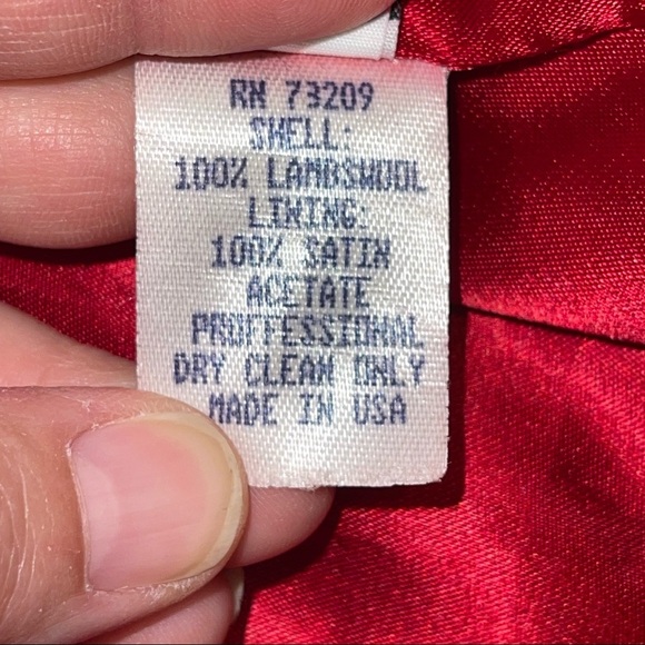 Vintage J. Percy for Marvin Richards Long Wool Coat Genuine Fur 10P - Picture 15 of 17